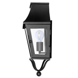 Materials of yesteryear: DAMPIERRE WALL MOUNTED WITH BASE Black