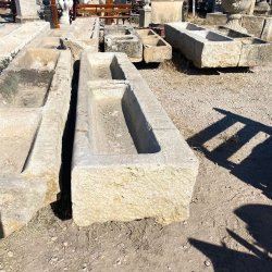 Materials of yesteryear: 2 STONE TUBS Trough L227