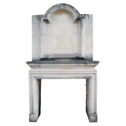Materials of yesteryear: SOLID STONE TRUMEAU FIREPLACE H270
