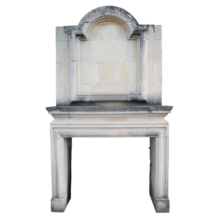 Materials of yesteryear: SOLID STONE TRUMEAU FIREPLACE H270