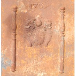 Materials of yesteryear: H97 FIREPLACE PLATE