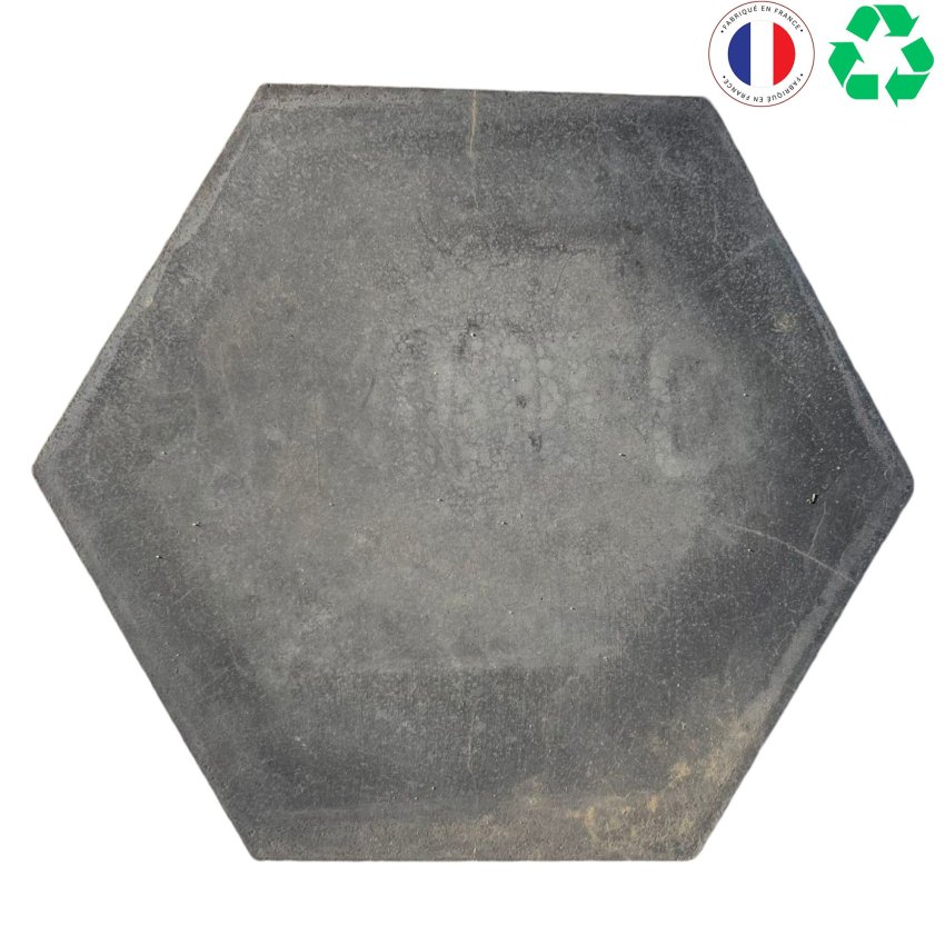 Materials of yesteryear: HEXAGONAL GREY CEMENT TILES