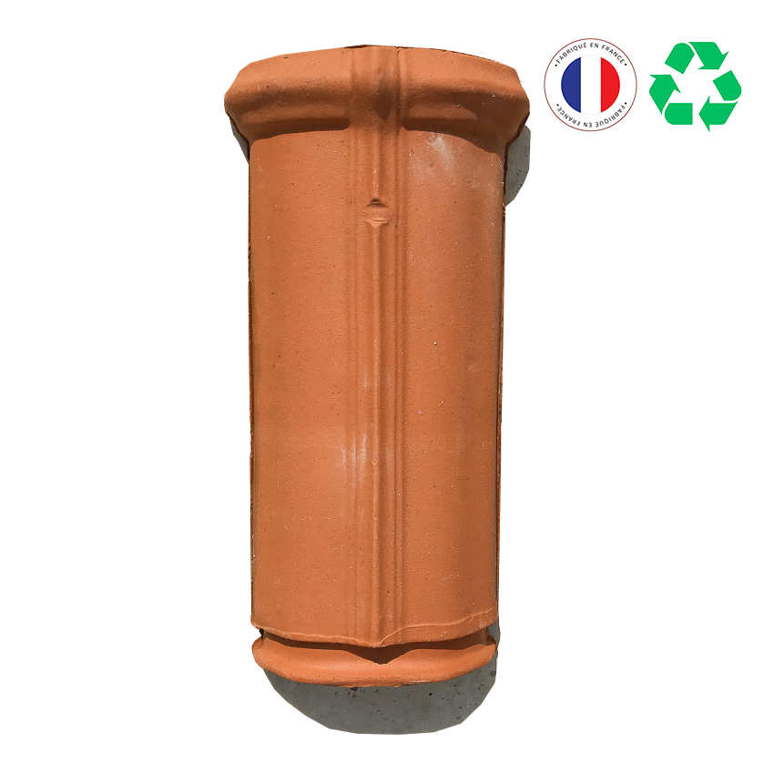 Materials of yesteryear: MONIER ROUMAZIERE ROUNDED RIDGE TILE