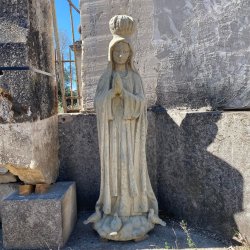 Materials of yesteryear: STATUE OF THE VIRGIN CROWN GM