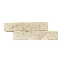 Materials of yesteryear: STONE BRIQUETTE 25 X 5 X 5 DRUM AGED YELLOW