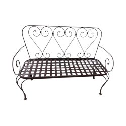 Materials of yesteryear: IRON HEART BENCH L122