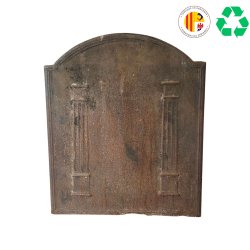Materials of yesteryear: CAST IRON FIREPLACE PLATE H53