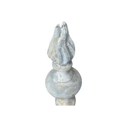 Materials of yesteryear: NINETEENTH-CENTURY ZINC FLAME FINIAL