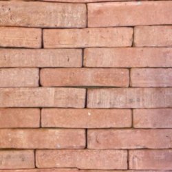 Materials of yesteryear: AGED RED 22X4.5X2 BRIQUETTE