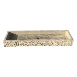 Materials of yesteryear: HARD STONE WASHBASIN L185