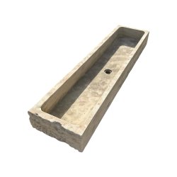 Materials of yesteryear: HARD STONE WASHBASIN L185