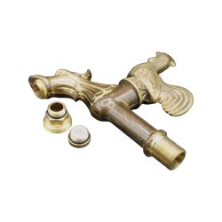 Materials of yesteryear: ROOSTER AND DRAGON FAUCET
