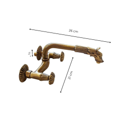 Materials of yesteryear: SUPERIOR DRAGON MIXER FAUCET