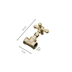 Materials of yesteryear: BRASS VALVE
