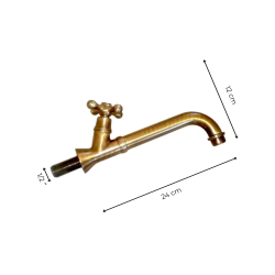 Materials of yesteryear: TILTED FAUCET