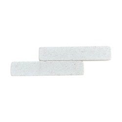 Materials of yesteryear: STONE BRIQUETTE 25 X 5 X 3 AGED DRUM