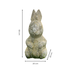 Materials of yesteryear: RABBIT STATUE H50
