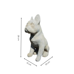 Materials of yesteryear: BULLDOG DOG STATUE H28
