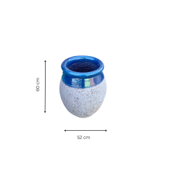 Materials of yesteryear: TRADITIONAL BLUE H60 DROP JAR