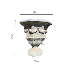 Materials of yesteryear: H57 octagonal VASE