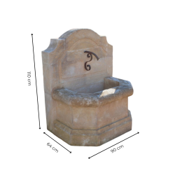Materials of yesteryear: SMALL WALL FOUNTAIN H115