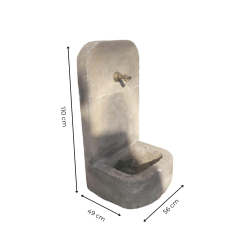 Materials of yesteryear: SMALL ARCHED FOUNTAIN H110