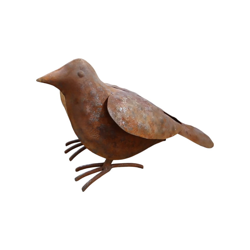 Materials of yesteryear: SMALL IRON BIRD 13CM
