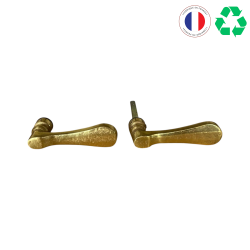 PAIRE DE POIGNEE EN LAITON...