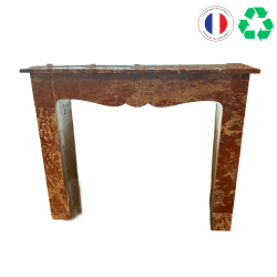 CHEMINEE MARBRE ROUGE H 101