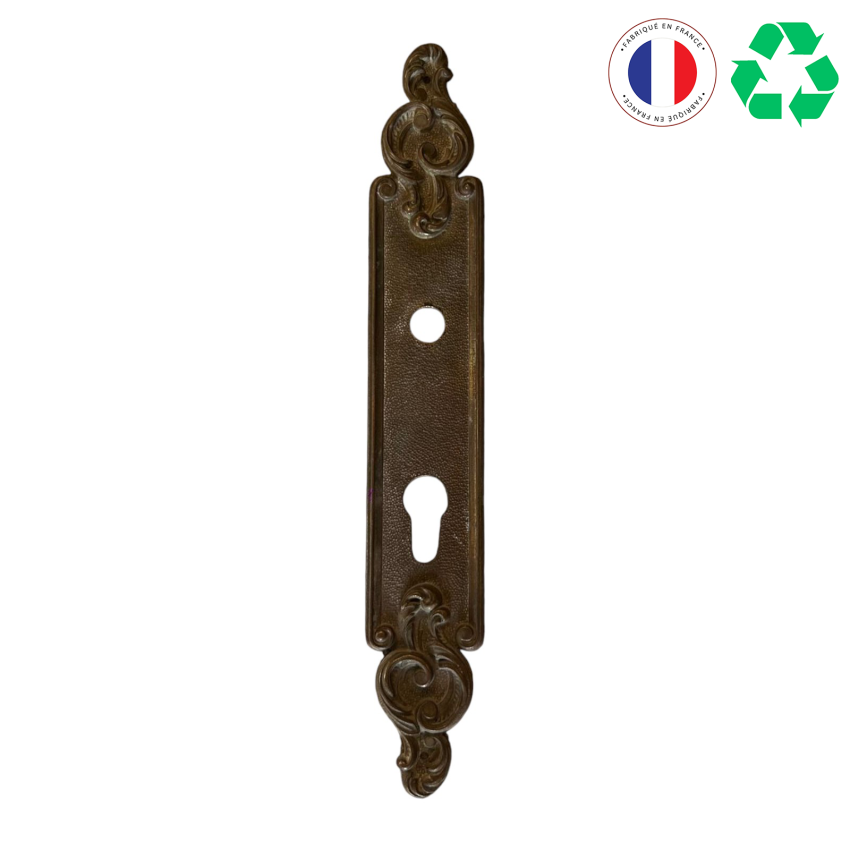 Materials of yesteryear: OLD LOCK PLATE