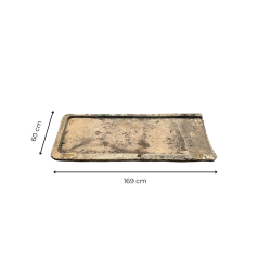 Materials of yesteryear: LARGE STONE SINK L169