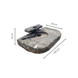 Materials of yesteryear: ANTIQUE STONE SINK H31