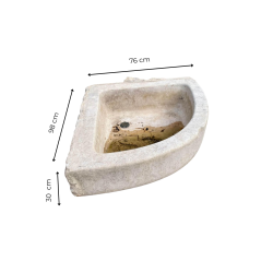 Materials of yesteryear: H30 STONE CORNER SINK