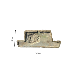 Matériaux d'Antan : EVIER ANCIEN EN PIERRE L149