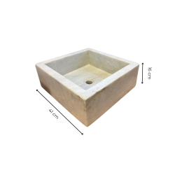Materials of yesteryear: MARBLE SINK L41