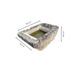 Matériaux d'Antan : LAVOIR ANCIEN 2 PENTES H46