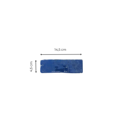 Matériaux d'antan : ZELLIGE BLEU 14,5x4,5x2,5