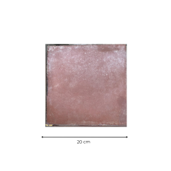 Matériaux d'Antan : LOT DE CARREAUX EN CIMENT ROUGE (10M2)