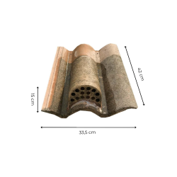 Matériaux d'Antan : TUILE BETON TMB R AERATION
