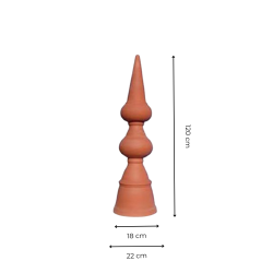 RED HALLMARK TERRACOTTA H80