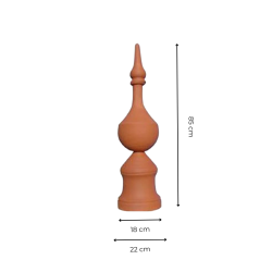 Materials of yesteryear: RED HALLMARK TERRACOTTA H85