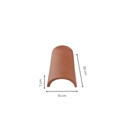 RED TERRACOTTA ARQUET 15X30