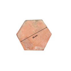 Matériaux d'antan : TOMETTE TERRE CUITE HEXAGONALE 32X3
