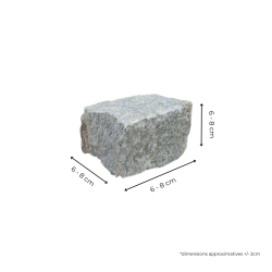Materials of yesteryear: MIXED GNEISS PAVER 6/8 CM - UNIT