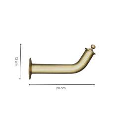 Materials of yesteryear: BRASS PIPE HOLDERS