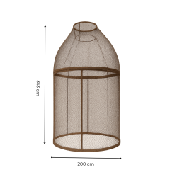 Materials of yesteryear: IRONWORK AVIARY