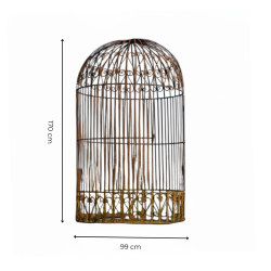 Materials of yesteryear: IRON BIRDCAGE H170