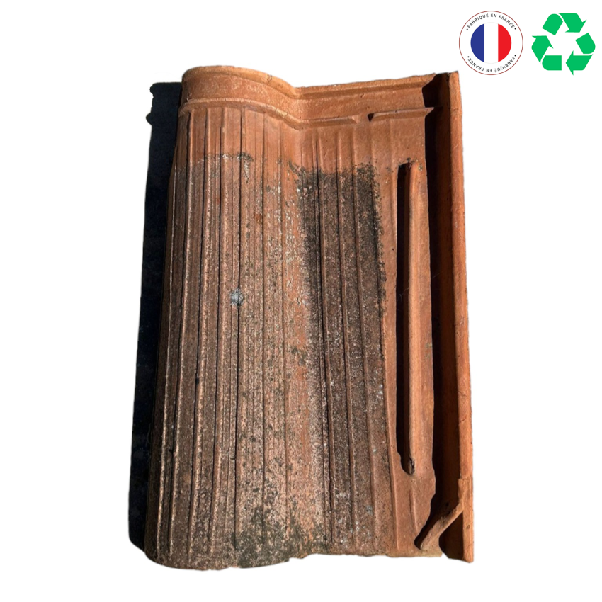 Materials of yesteryear: ROMANESQUE TILE WITH MEDIUM STRIATIONS