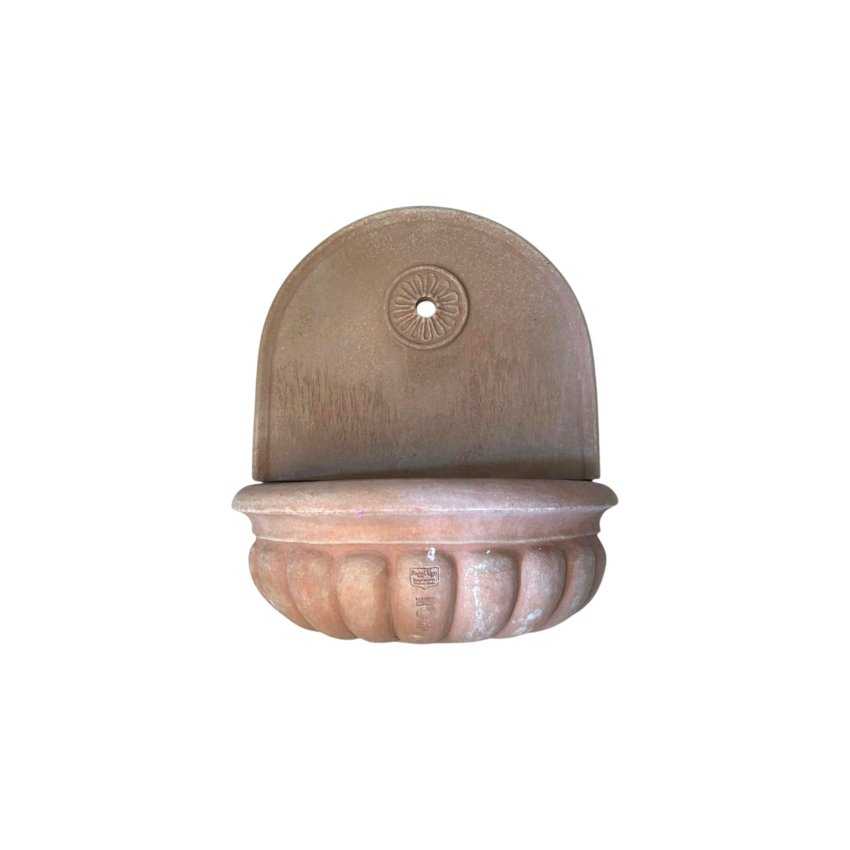 Materials of yesteryear: SMALL TERRACOTTA FOUNTAIN ON THE WALL