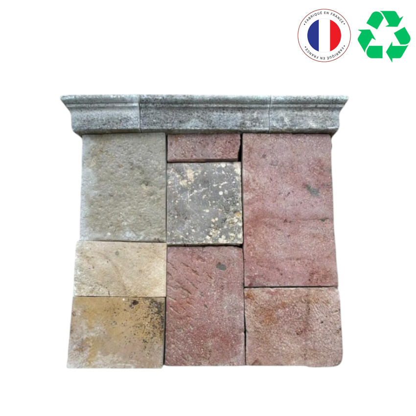 Materials of yesteryear: STONE FOUNTAIN PEDIMENT H110